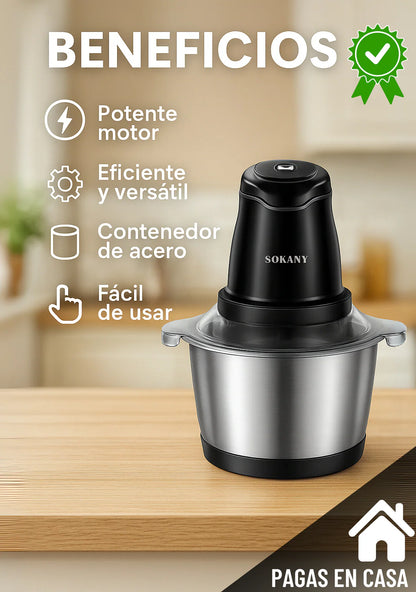 TRITURADOR SOKANY ALUMINIO 2.0L