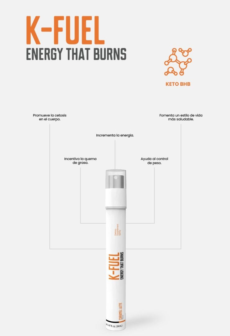 Spray K FUEL (activa tu energía quema grasa)