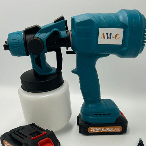 PISTOLA DE PINTURA 2 BATERIAS 48V