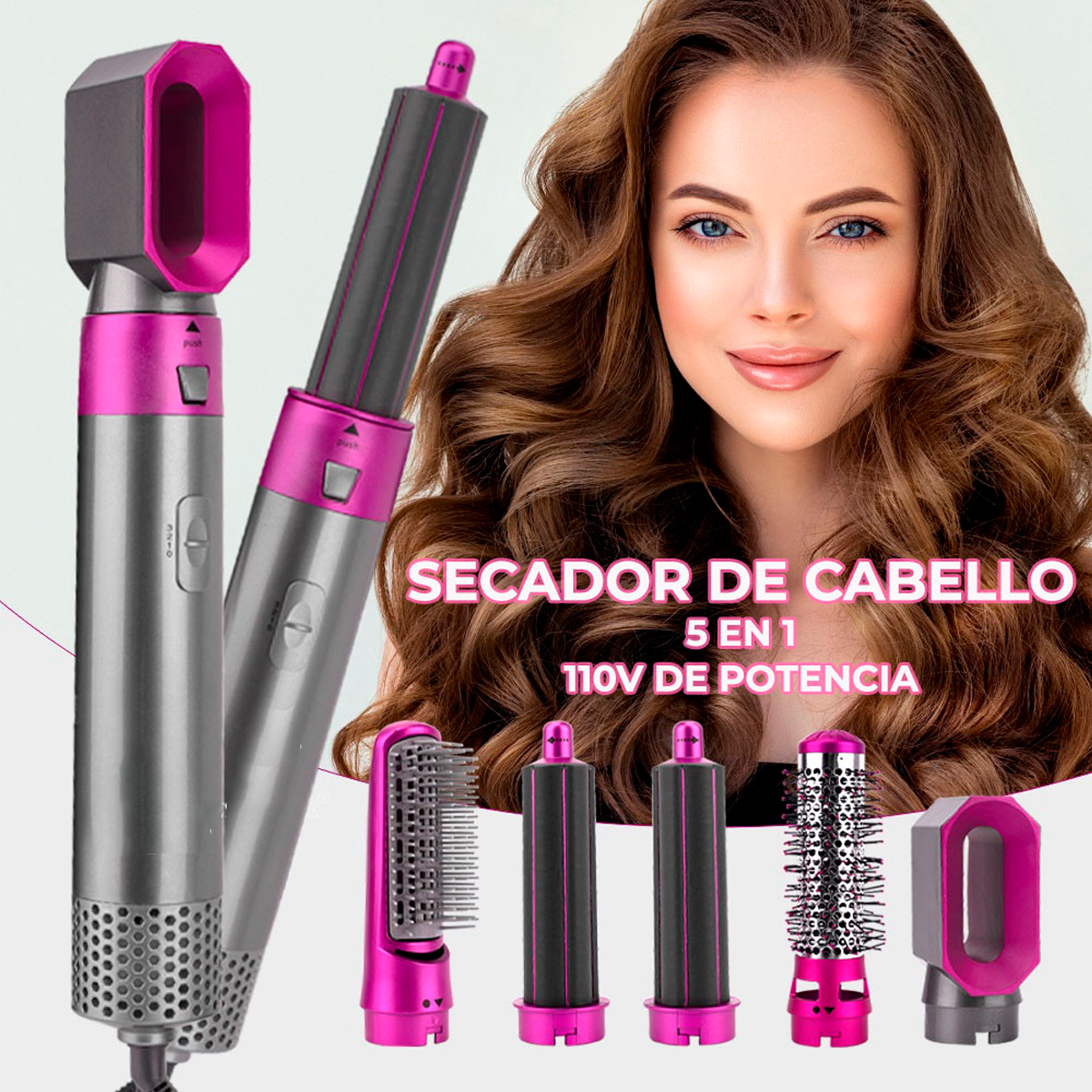 CEPILLO PARA PELO 5 EN 1