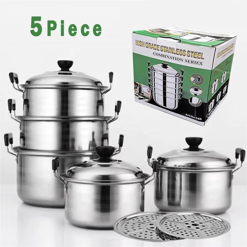 Juego de Ollas Apilable