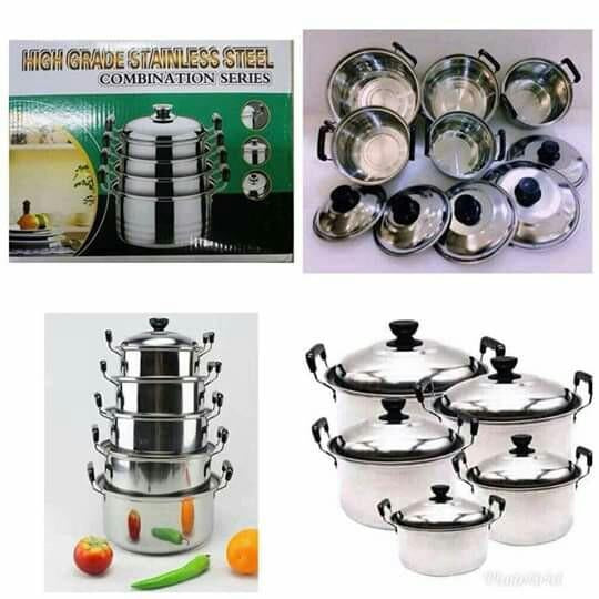 Juego de Ollas Apilable