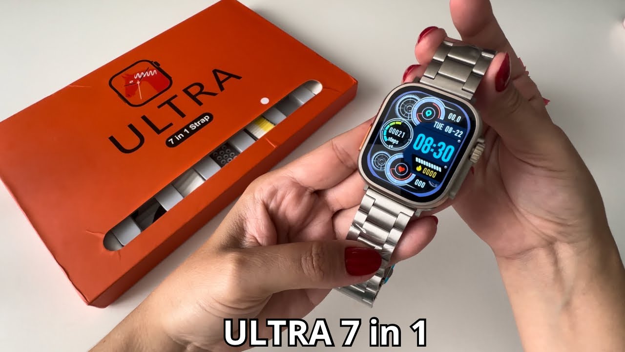 RELOJ ULTRA 7 EN 1 GRIS