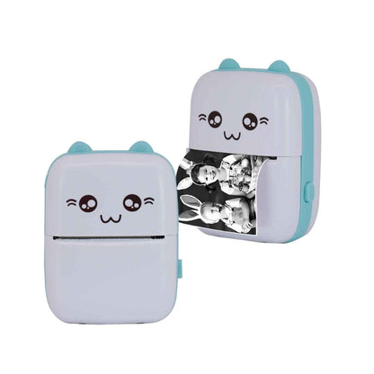 MINI IMPRESORA PORTÁTIL AZUL