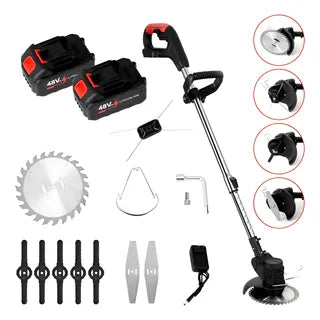 CORTA CESPED ELECTRICO 2 BATERIAS DE 48V 1 DISCO
