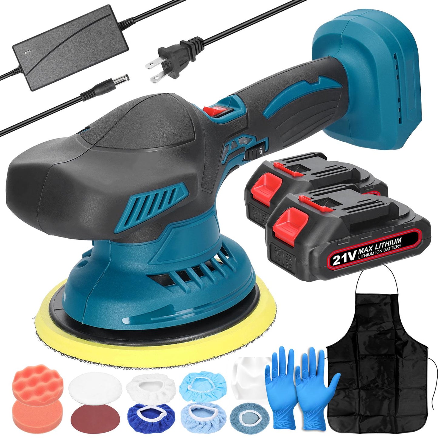 PULIDORA / PULISHING PARA CARROS AM-404 DE 2 BATERIAS 48V