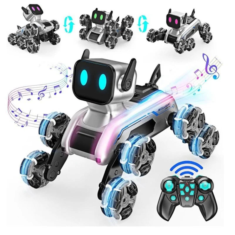 PERRO ROBOT DE ACROBACIAS