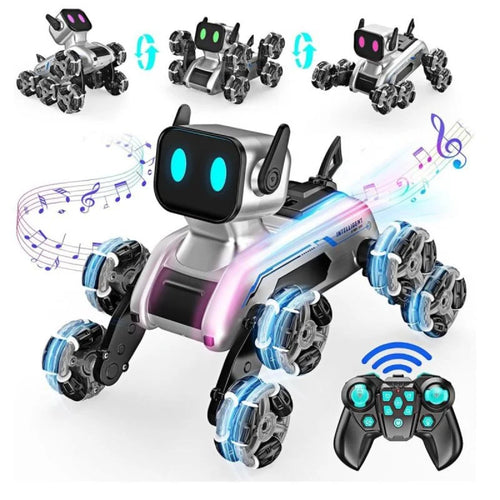 PERRO ROBOT DE ACROBACIAS