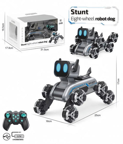 PERRO ROBOT DE ACROBACIAS
