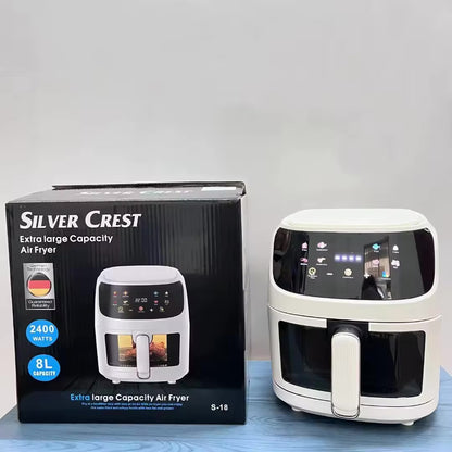 FREIDORA DE AIRE SILVERT CREST 8 LT (Blanco)
