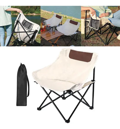 Silla de Playa Premium Blanca
