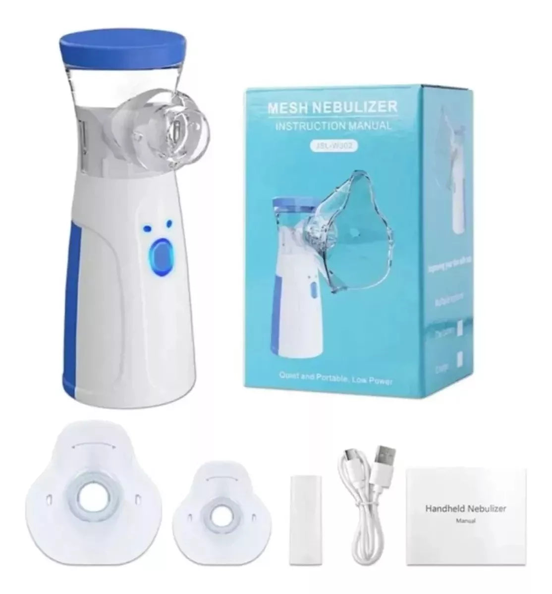 NEBULIZADOR INALÁMBRICO PORTÁTIL MESH JSL-W302