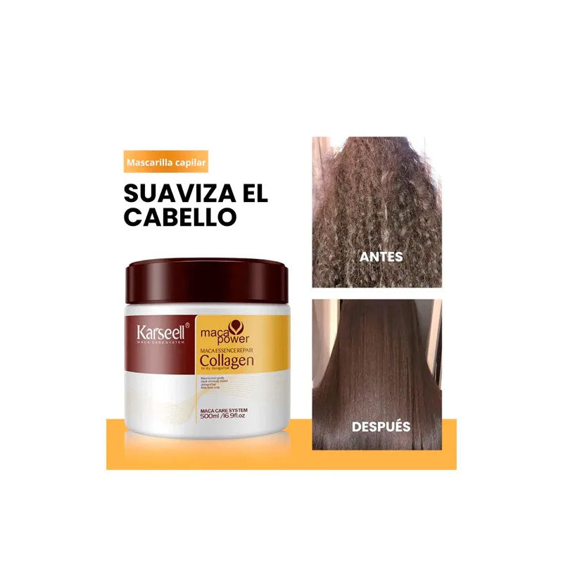 Mascarilla Capilar Reparadora Karseell Maca Power